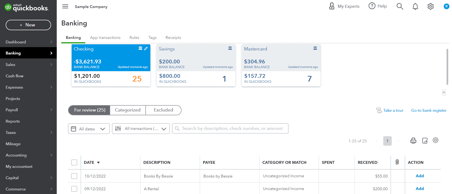 qbo review bookkeeping