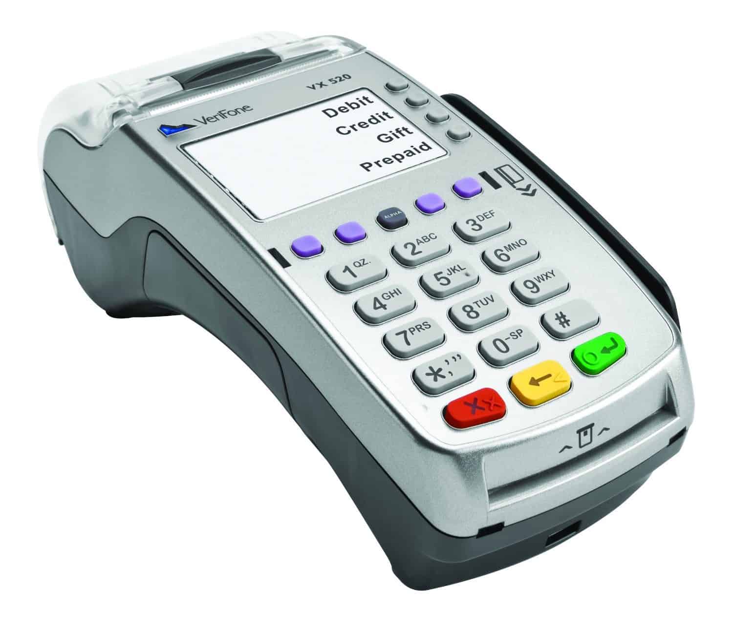 Verifone VX820 chip and pin nfc contactless card machine 