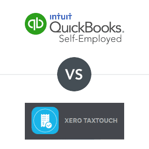 QuickBooks Self Employed vs. Xero TaxTouch