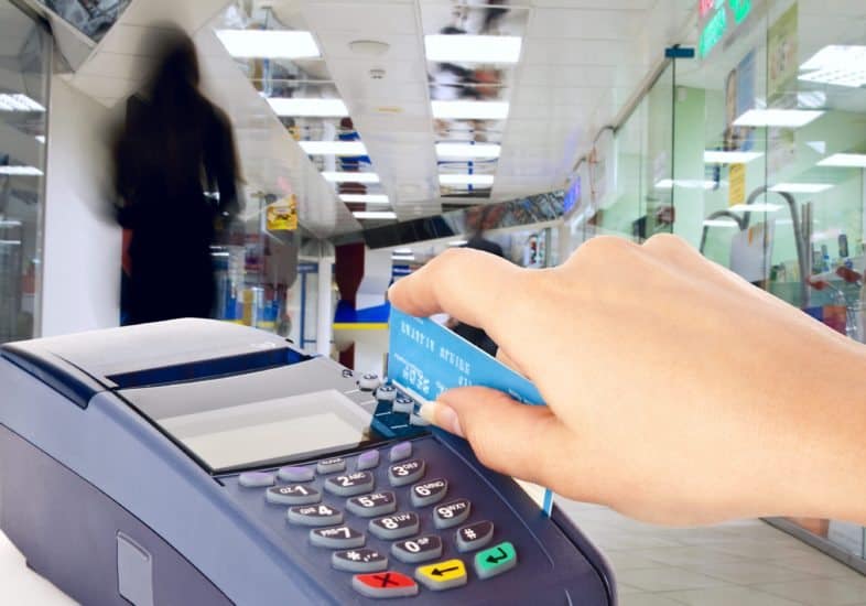 Retail credit card processor