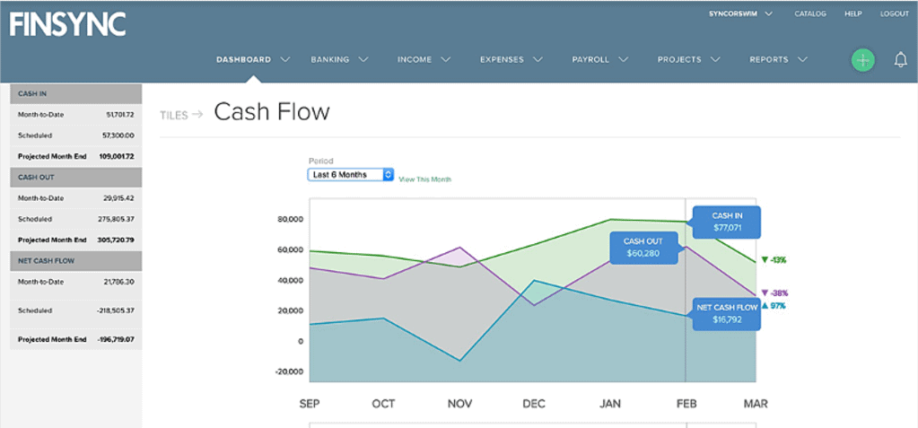 FINSYNC cash flow management