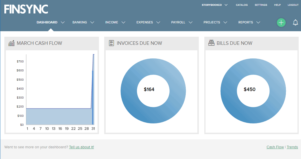 finsync dashboard