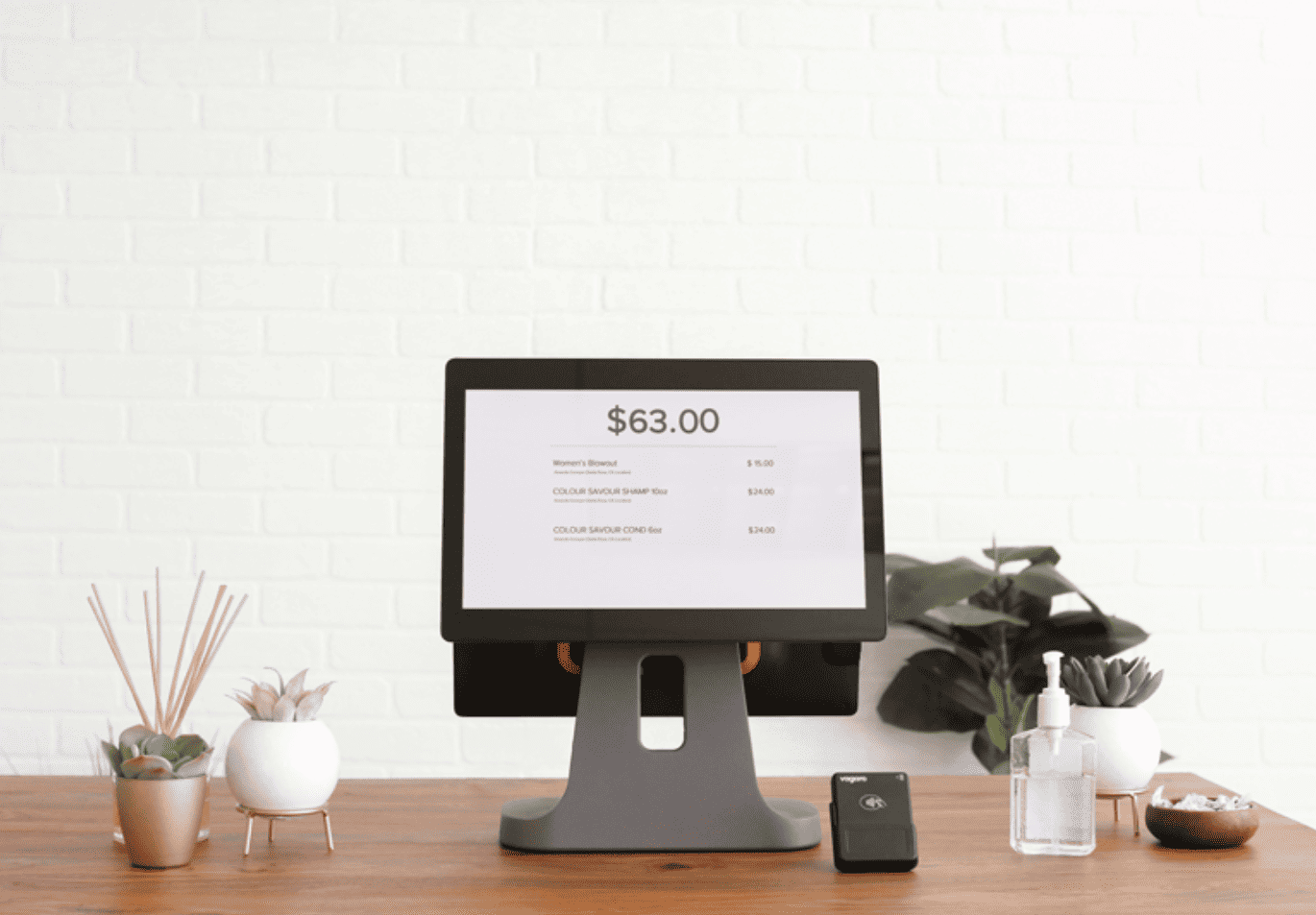 Vagaro salon POS system hardware