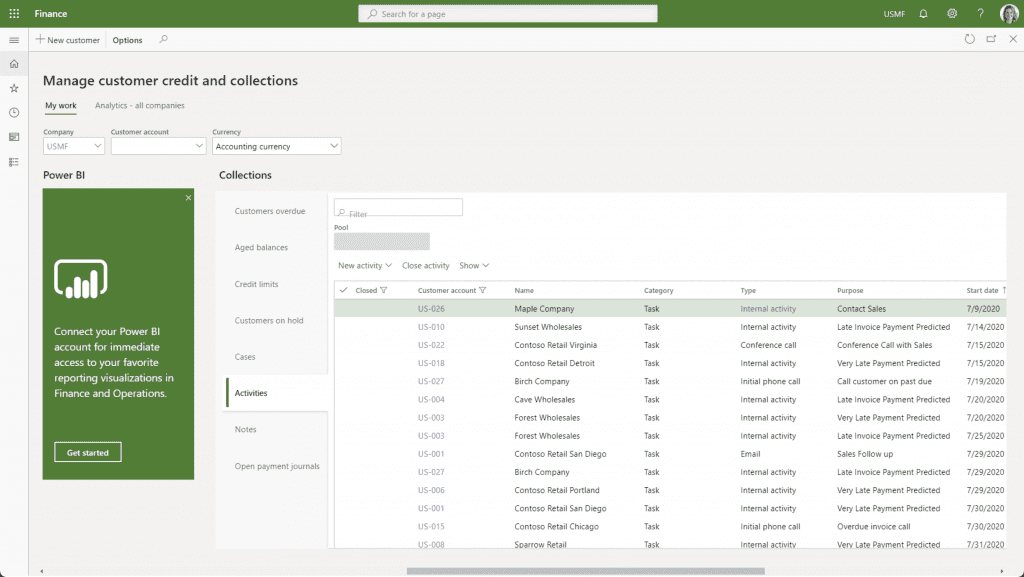 microsoft dynamics contact management
