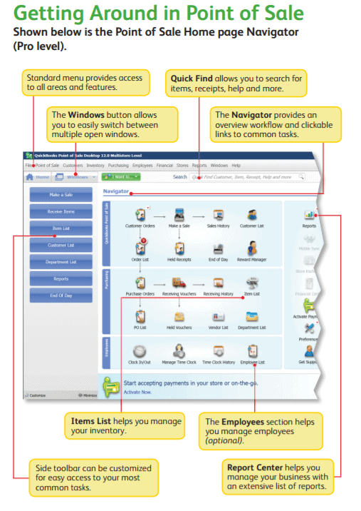 quickbooks point of sale features quickbooks point of sale features