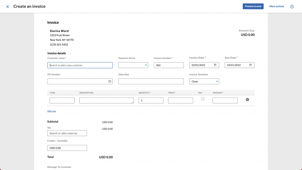 bill.com invoices
