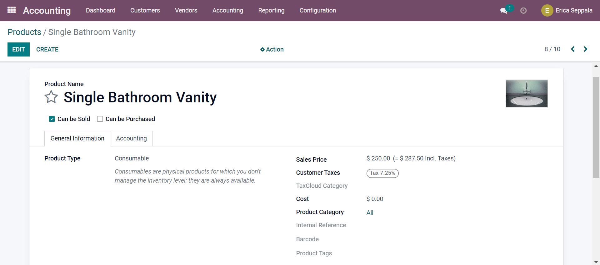 odoo review inventory