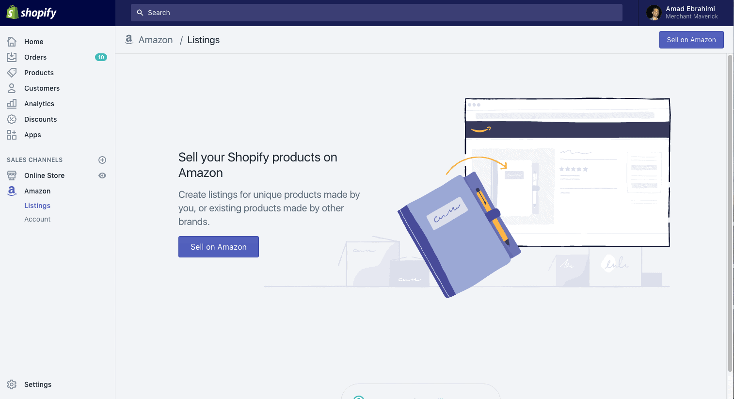 Link Amazon To Shopify