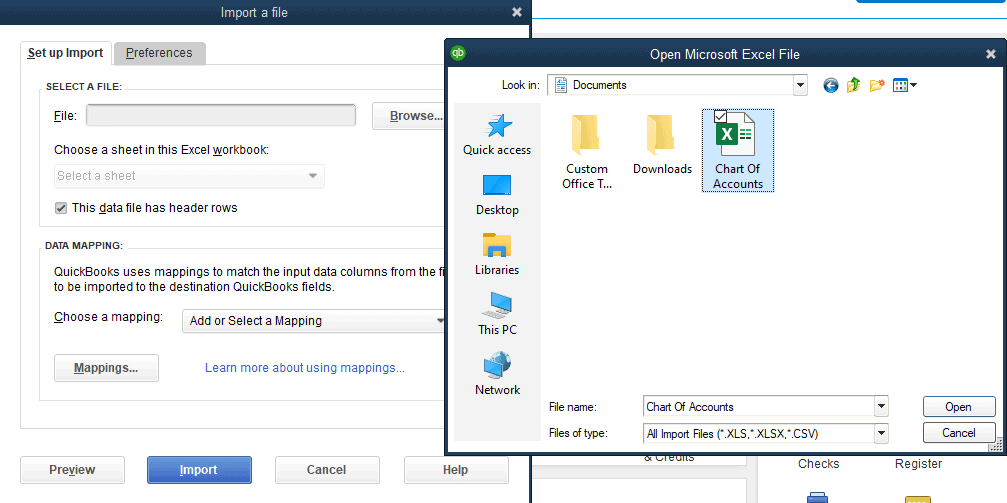 How to Setup your QuickBooks Pro Account