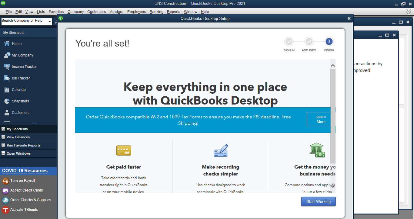 How to Set Up A QuickBooks Pro Account