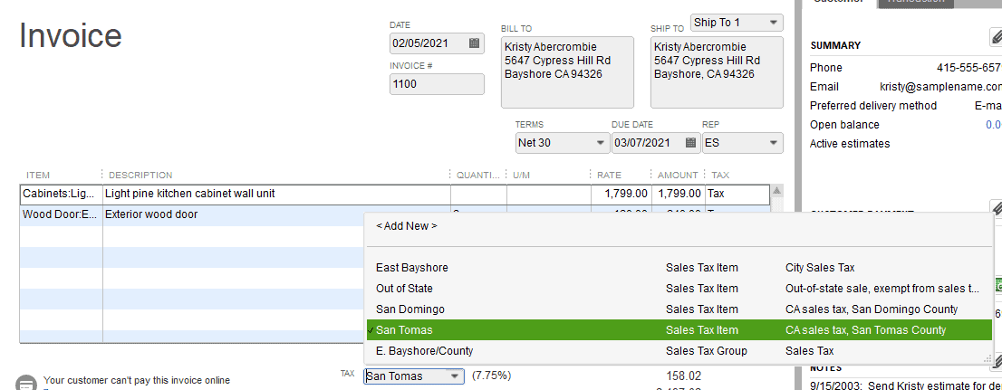 How to Create an Invoice in QuickBooks Pro