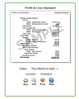 How To Run Reports In QuickBooks Pro
