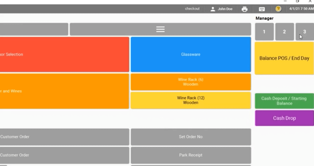 KORONA POS system for liquor stores