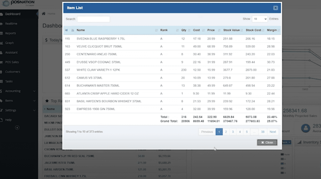 POS Nation liquor store POS system