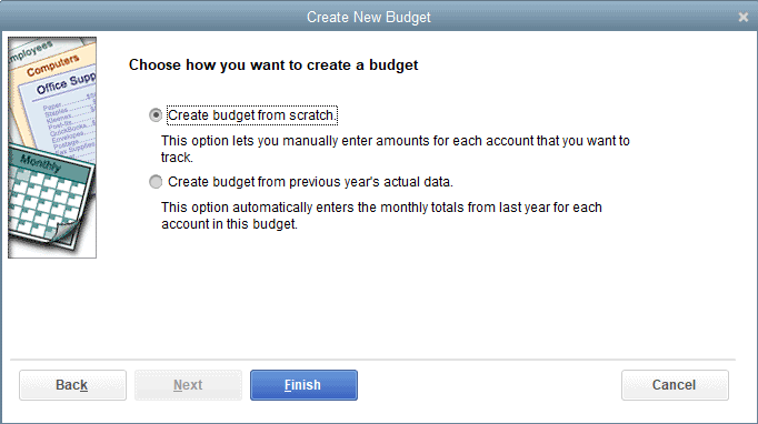 How To Create A Budget In QuickBooks Pro