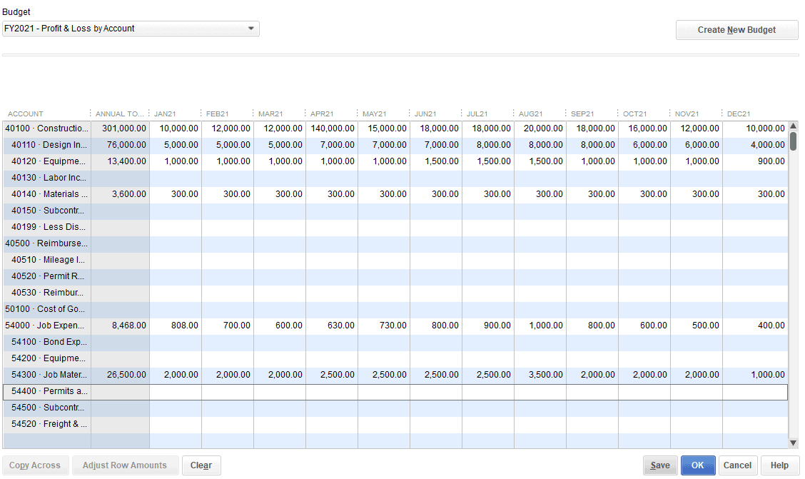 How To Create A Budget In QuickBooks Pro