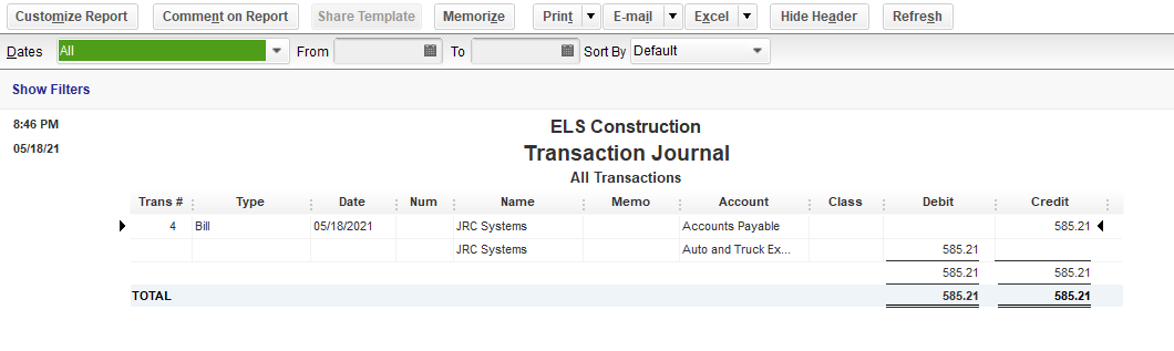How To Create A Journal Entry In QuickBooks Pro 