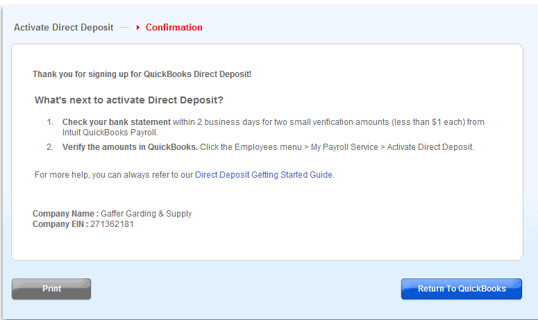 How To Use Direct Deposit In QuickBooks