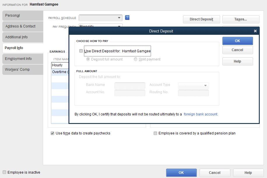 How To Use Direct Deposit In QuickBooks