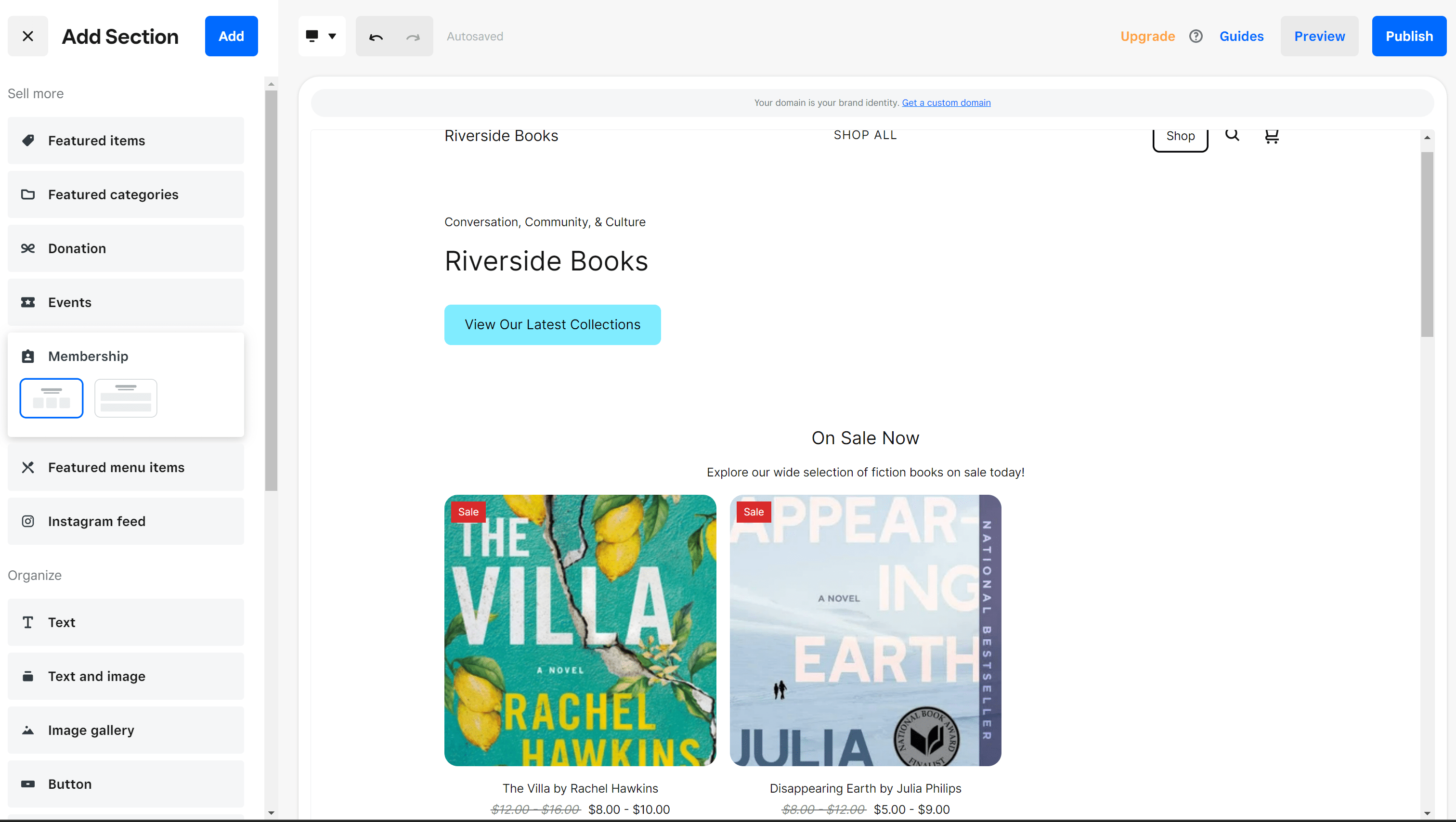 Square POS for bookstores