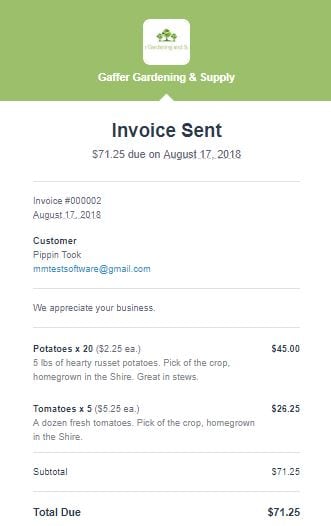 Square Invoice Payments