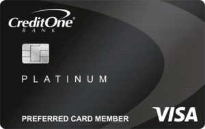 Credit One Platinum Visa card