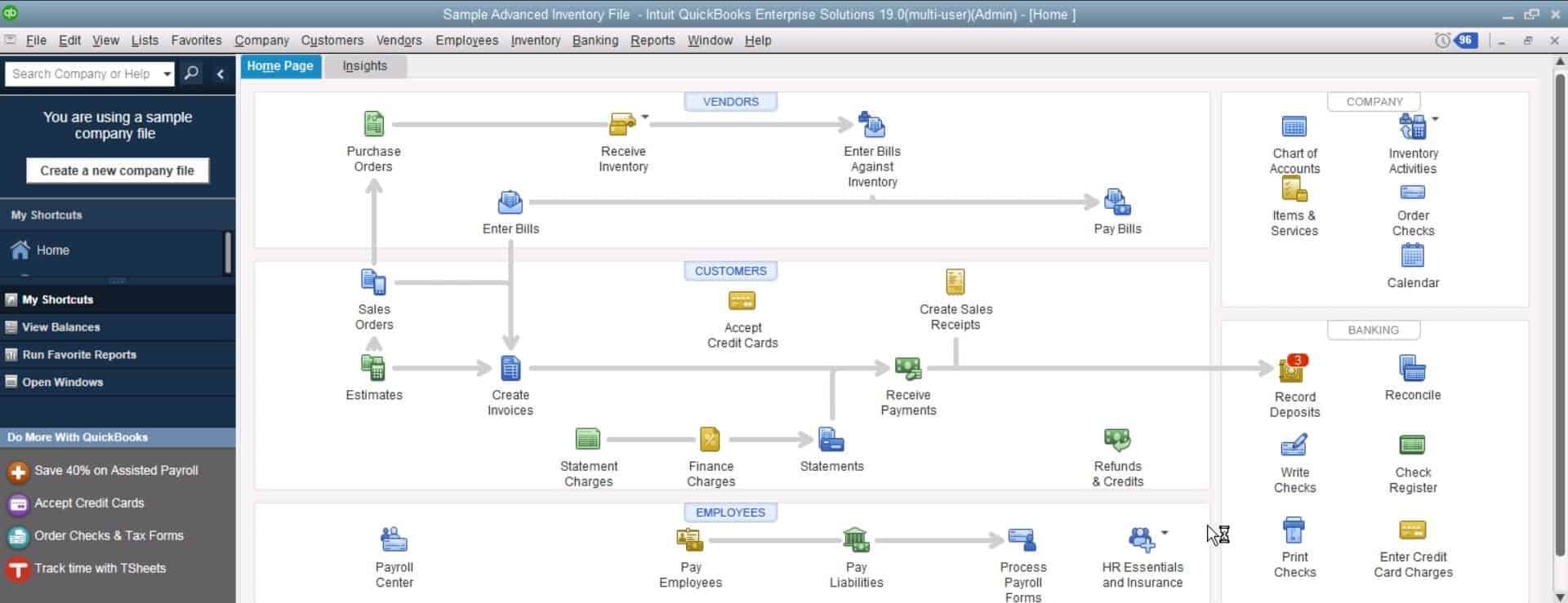 cost of quickbooks enterprise 2019