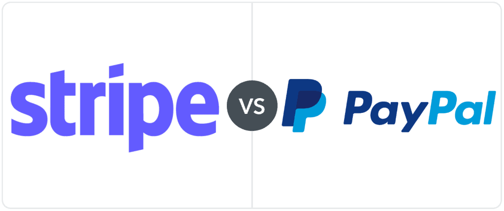 Stripe VS PayPal Horizontal