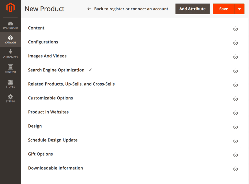 magento products