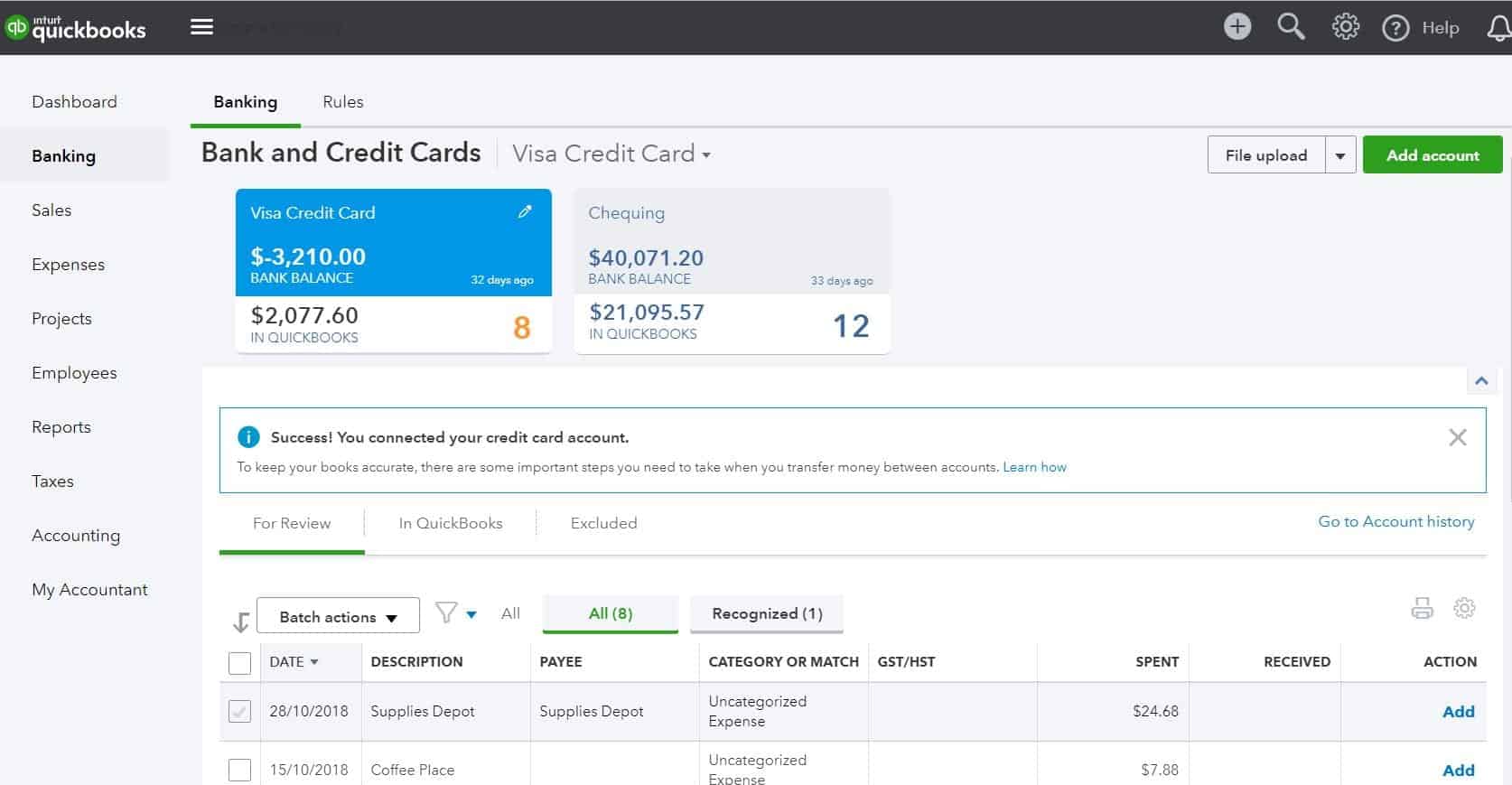 QuickBooks Online Canada Review