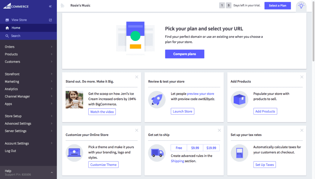 bigcommerce vs shopify