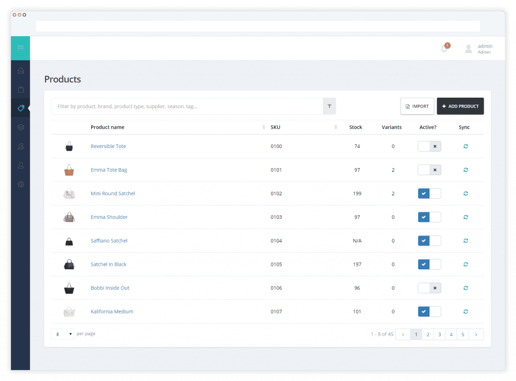 hike pos with inventory 