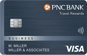 PNC Travel Rewards Visa Business card