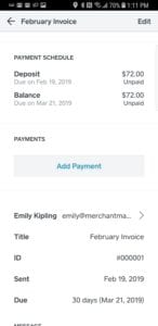 Square Invoice POS