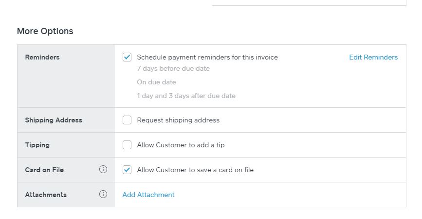 How To Send Square Invoice With Schedule
