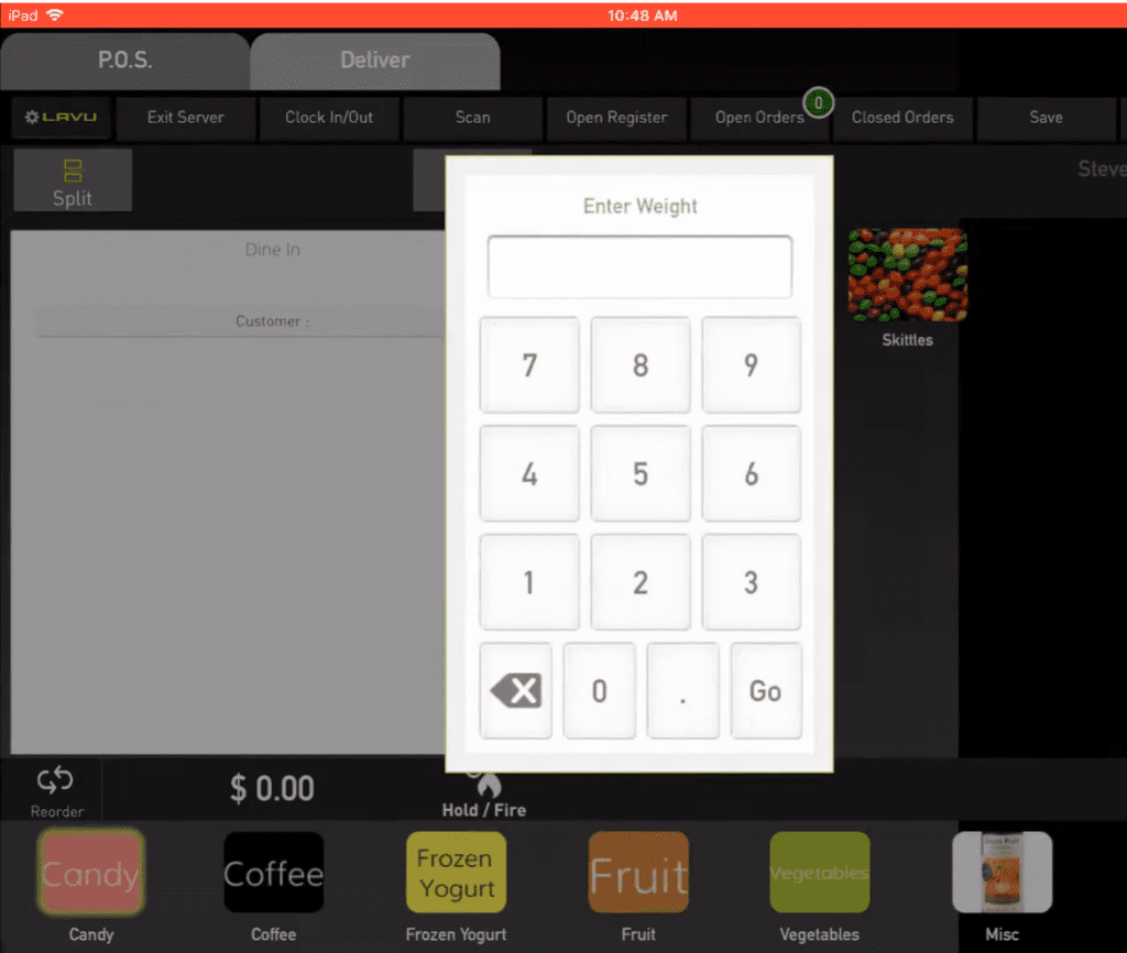 Lavu restaurant POS system