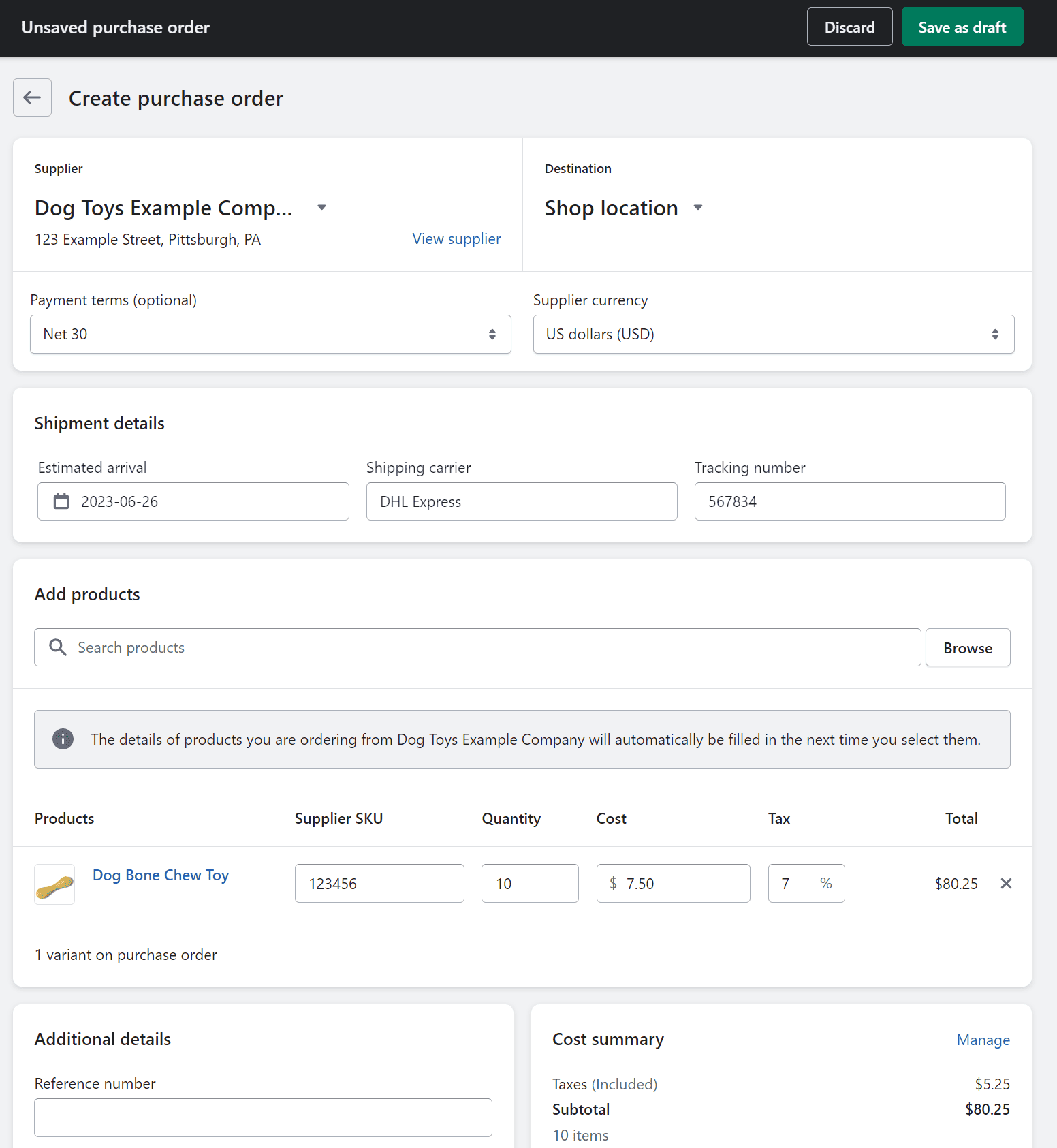 Shopify retail POS software