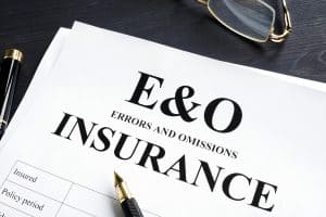 Errors And Omissions Insurance E&o Form. Professional Liability.