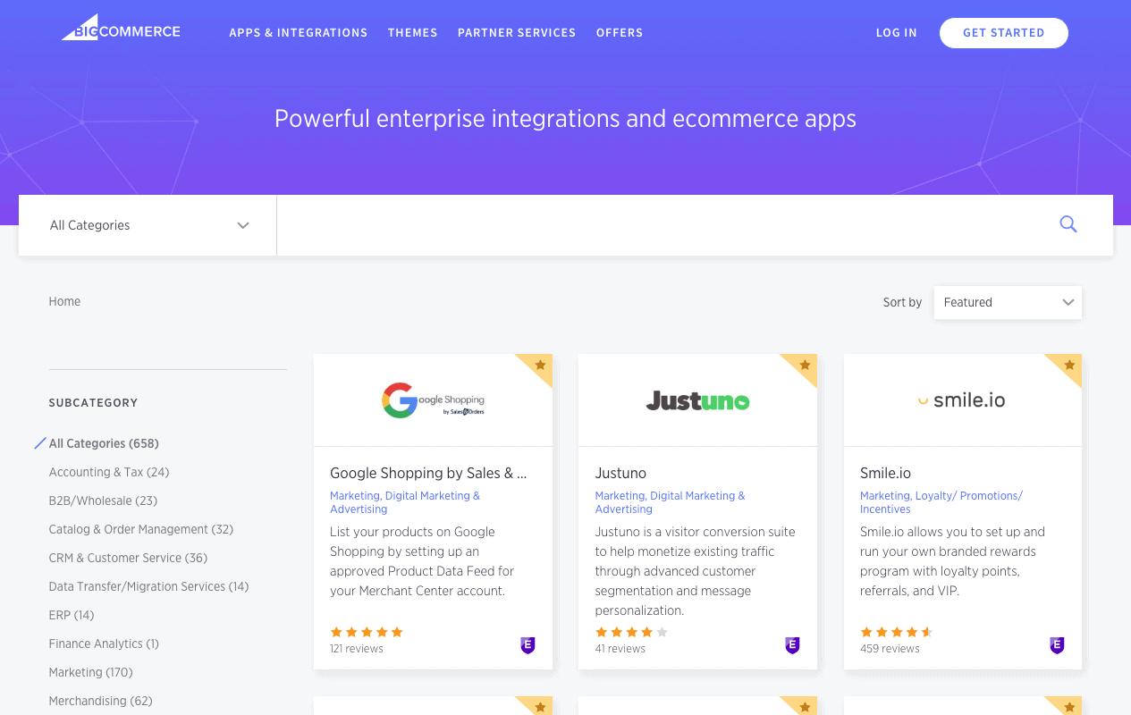 BigCommerce App Marketplace