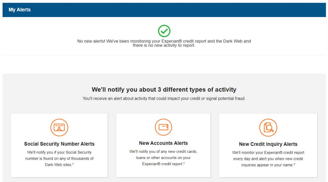 Screengrab of Discover credit scorecard report summary review