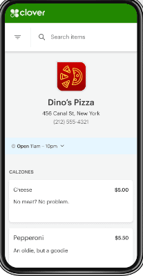 Clvoer online ordering