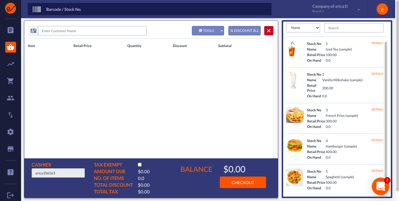 best pos system for low-volume retailers