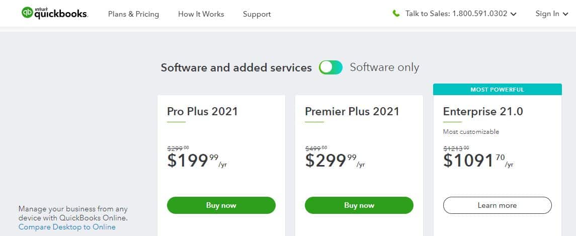 quickbooks holiday deal 2020