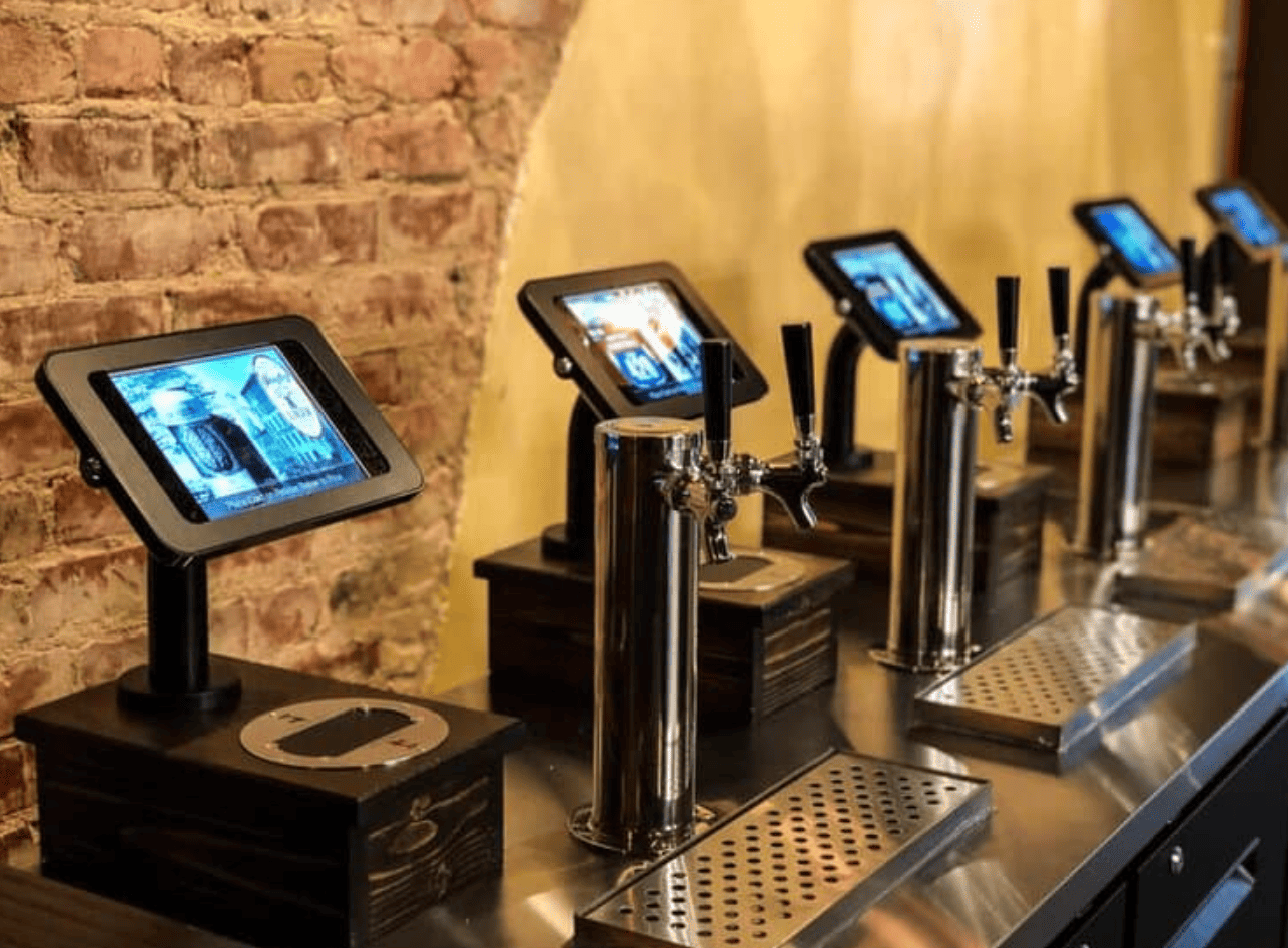 Table Tap self-serve kiosk hardware