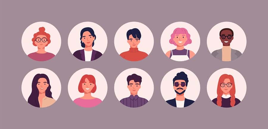 Social Media Marketing Strategy Avatars