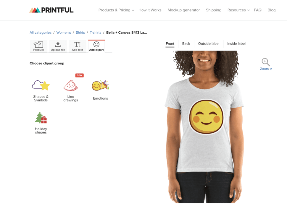 Printful product design: Best Shopify dropshipping apps