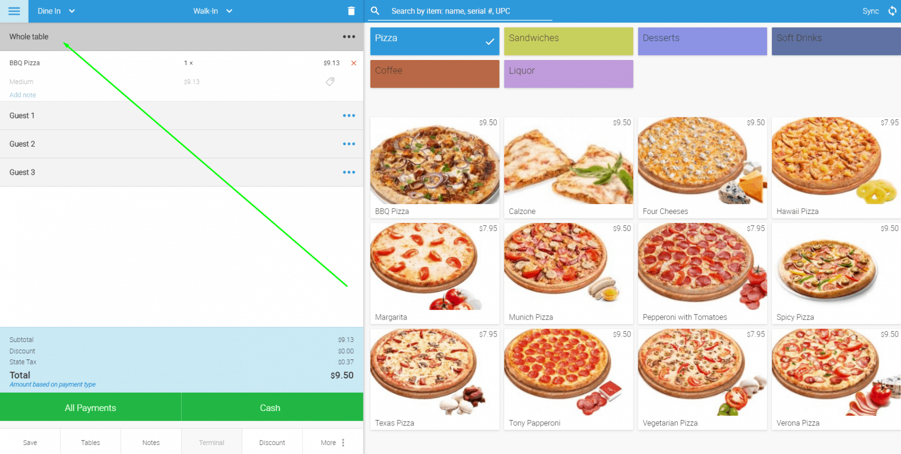 ehopper pos table management