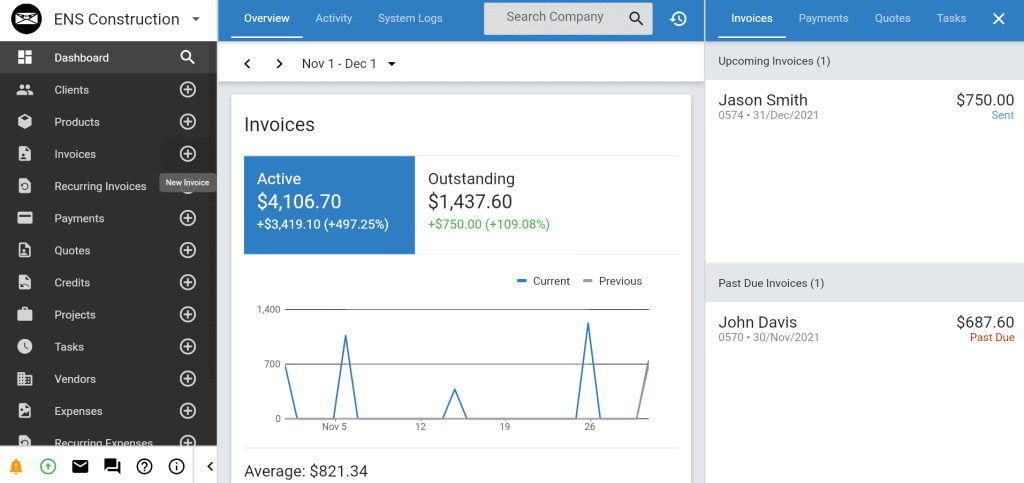 invoice ninja free invoicing software