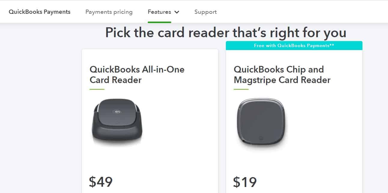 quickbooks mobile emv card reader