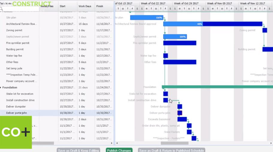 construction project management software